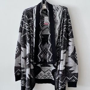 NWT Karen Kane Open Front Cardigan Sweater
